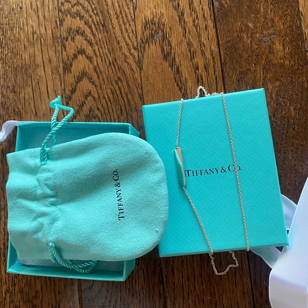Tiffany brand new tag necklace
